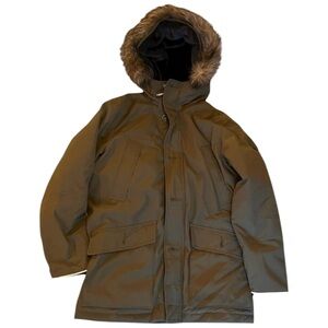 LIKE NEW! Youth GAP XXL winter jacket fuzzy hood